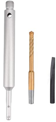 300mm / 11.81 inch Core Drill Bit Adapter, SDS Plus Shank Connecting Rod (5/8 inch Thread) for Diamond Core Drill Bit (SDS Plus Shank : 300mm / 11.81 inch)