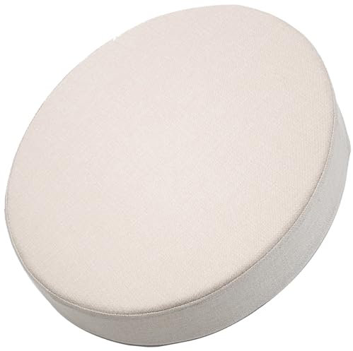 qiqiaollo Rundes Stuhl-Sitzkissen, 45 cm x 8 cm, runder Memory-Schaum-Sitz for runde Hocker, rutschfestes dekoratives Schaumstoff-Kissen / 1752
