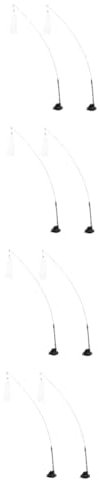 POPETPOP 4 Ensembles Jouet pour Chat Interactive Cat Toy Chat Ventouses Jouets pour s Baguettes de pour s d'intérieur Teaser Panache Teaser de on la Plume