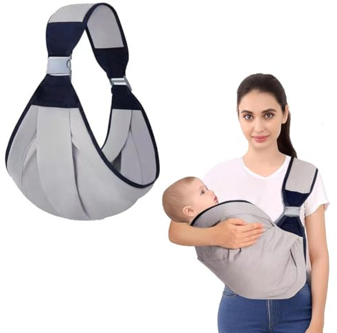 ZEPIQOR Kindertrage Seitlich Babytragetuch, Babytrage Kleinkindtrage, Kindertrage Kleinkind Trage Kleinkind Verstellbare Babytrage Tragetuch Für Neugeborene Bis Kleinkinder