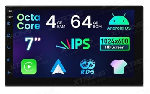 XTRONS TID701L AUTORADIO GPS CAR TABLET 2 DIN Android 14 WI-FI 4GB Carplay Auto