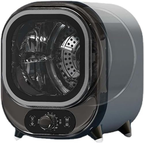 LSyySy Small Tumble Dryer,Portable Condenser Tumble Dryer,5kg Vented Tumble Dryer,Compact, Mini Spin Dryer,0.8kg Load Capacity