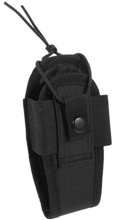 NUOBESTY Multifunktionale Funkgerättasche Für Outdoor Camping Hüfttasche Mit Schnellverschluss Robuste Gürtelhalterung Für Funkgerät Und Telefon Praktische Halterung Für Wandern Joggen