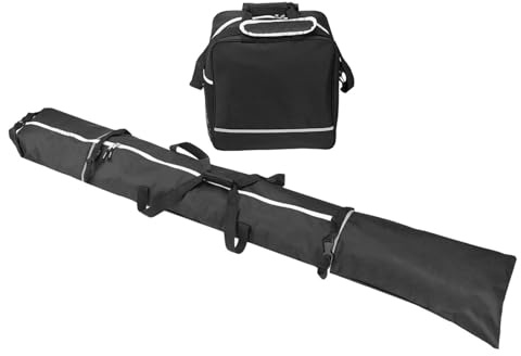 Ronyme Bolsa combinada para Snowboard y Botas. Bolsa para Snowboard. Estuche de Transporte fácil de Usar. Reemplaza el Resistente poliéster Negro para