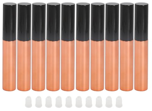 Yinhing 10 Ml Tom Mascaratub 10 St Påfyllningsbar Flaska för ögonfranskräm med Ultrafint Borsthuvud för DIY Mascara Ögonfranstillväxtolja Vid Resor