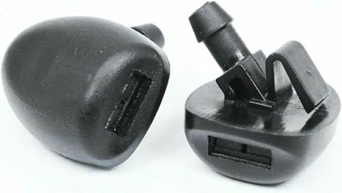 2 Stück Scheibenwaschdüse für Peugeot 206, 206+, 407 (Teilenummer: 6438J2, 6438E6, 6438AV, 6438W2, 6438Z1)