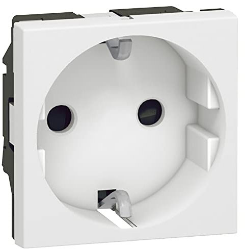 Schuko Steckdose 2P+TT Legrand 077211 Mosaic weiß