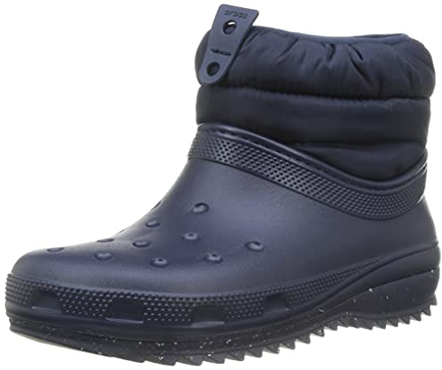 Crocs Herren Classic Neo Puff Shorty Boot W Stiefel, Navy, 37/38 EU