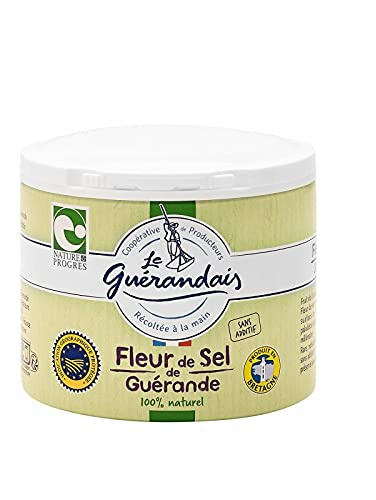 LE GUERANDAIS - Fleur De Sel De Guerande Boite 125G - Lot De 2