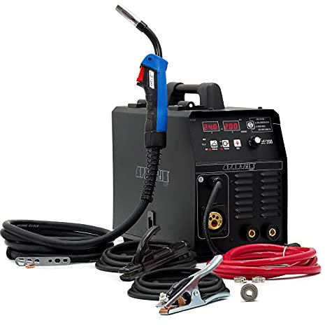 Spartus™ MIG/MAG Inverter Saldatrice 200 Amp 3 in 1 FLUX MMA WIG