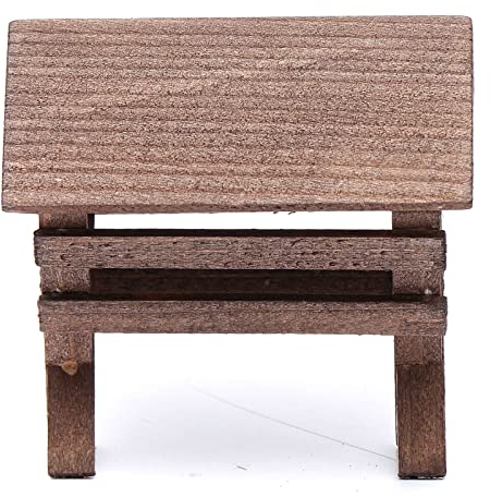 Futterkrippe aus Holz 8x6,5x8 cm für Krippe