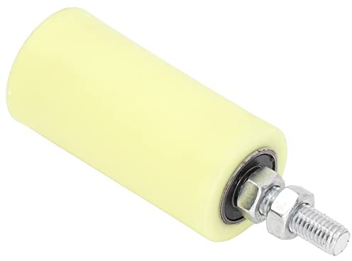 Rouleaux de Guidage de Portail Coulissant Rouleau de Poteau en Nylon Dur Guide de Porte Roulante Robuste Ensemble de Support Guides de Roulement à Billes 100 Mm pour Portails Roulants Coulissants