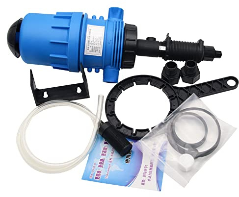 MODUODUO Adjustable Fertilizer Injector 0.4%-4% Chemical Dispenser Drip for Garden Livestock Farm Industry 1:250 to 1:25