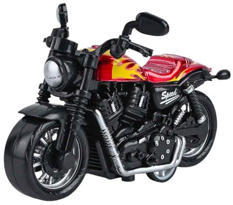 MaSif Kreatives Motorrad Spielzeug Aus Legierung - Motorradsimulation Bumerang Kindermotorrad - Geeignet Für Kinder Ab 3 Jahren - Geburtstagsgeschenk
