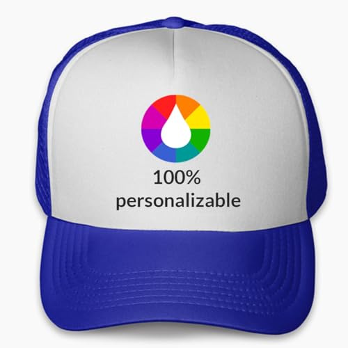 Gorra Personalizada Trucker · Personalizable 100% con Fotos y Textos · Gorra para Deporte, Publicidad, Empresa, Acampada, Viaje, Regalo Original