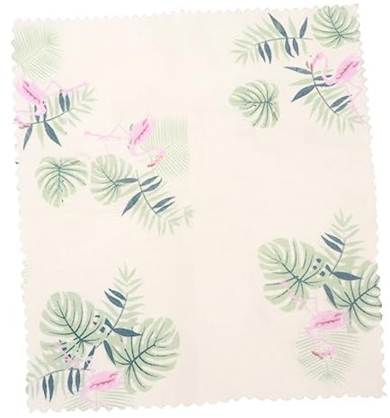 Beavorty 4pcs Beeswax Food Wraps Organic Cotton Reusable Food Preservation Cloth Household Wrapping for Kitchen and Restaurant