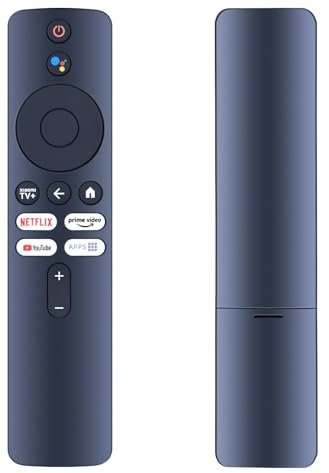 CLVIZCXOM XMRM-M3 Télécommande vocale de rechange compatible avec Xiaomi MI TV Box S (2ème génération) 4K Ultra HD Smart Streaming Media Player