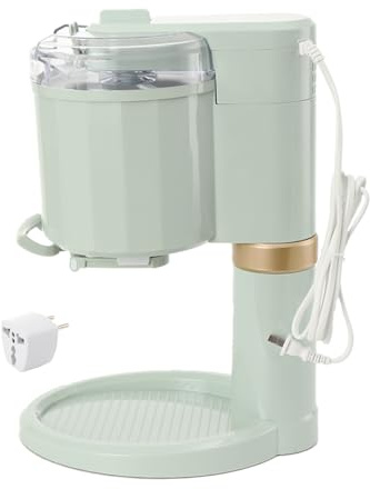 Cozyel Soft Serve Ice Cream Machine, Heimathäuser Küche Automatisch Mini -Frucht -Soft -Serve, Mini-Eismaschinen, 1L Softeismaschine, vollautomatische Eiswaffelmaschine, einfacher One Push -Betrieb