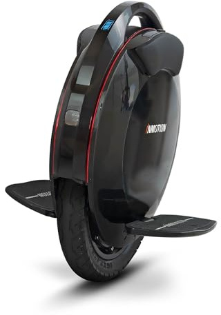 Inmotion Einrad Elektrisch V8S, Erwachsene, Schwarz, Motor 1000W, Reichweite bis zu 70km, Geschwindigkeit auf 25 km/h begrenzt, Luftreifen 16''
