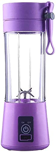 SHALOLY Juicer Machines,4-leaf Blade USB Rechargeable Portable Electric Juicer, Small Multifunctional Household Juicer citrus juicer