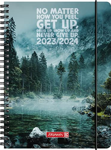 BRUNNEN Skolkalender Get Up 2023/2024 2 sidor = 1 vecka A5 flerfärgad