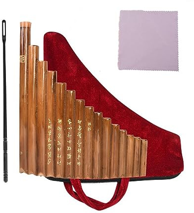 Panflöte Langlebiges Holzblasinstrument, Holzanfänger, Die Panflöte Lernen, Feine Verarbeitung, Leicht Zu Erlernende Panflöte Für Schüler