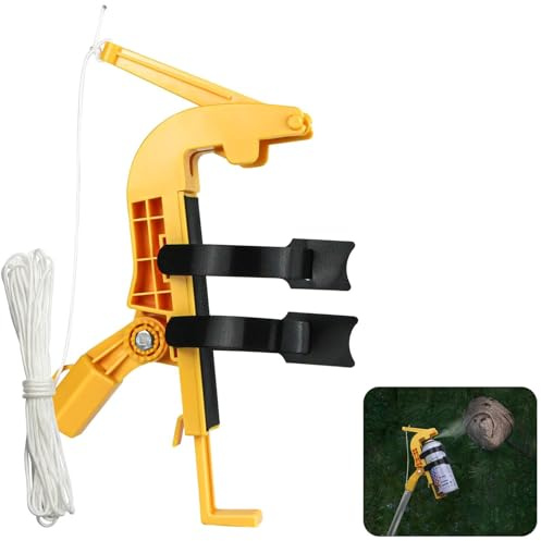 Xevinas Sprühdosen Verlängerungsstangen Adapter | Sprühdosenhalter | Sprühdosenverlängerung | Einstellbarer Winkel Sprühstange Mit Großer Reichweite Für Wespenschaum/Wespen Power Spray(gelb)
