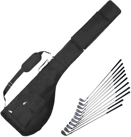 Golftasche – Outdoor-Golf-Reisetasche | Verschleißfeste und wasserdichte Golf-Reisetasche | weiche Seiten Golfschlägertasche | Golftasche | faltbare Golfschlägertasche | Golfschläger-Tragetasche für