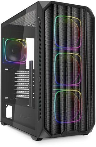 Sharkoon Ak5m Rgb Midi Tower Nero (ak5 Rgb Black Atx [schwarz])