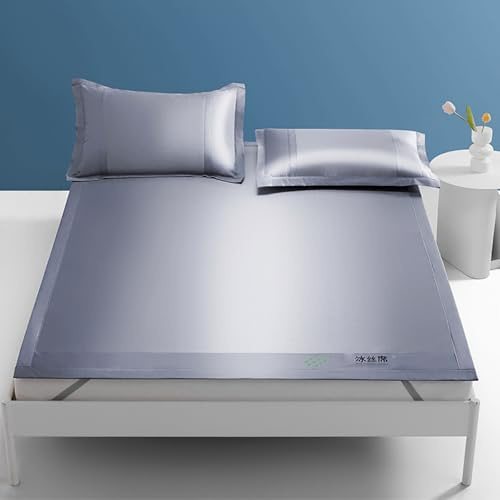 Sommer-Schlafmatte, Faltbare Bambus-kühlmatratze, Glatte Gratfrei,Kühlende Isomatte Klimaanlage Matratzen, Sommerbettwäsche, Atmungsaktives Bambusmatten-Bett, für Schlafzimmer, Wohnzimmer(Color C,180x