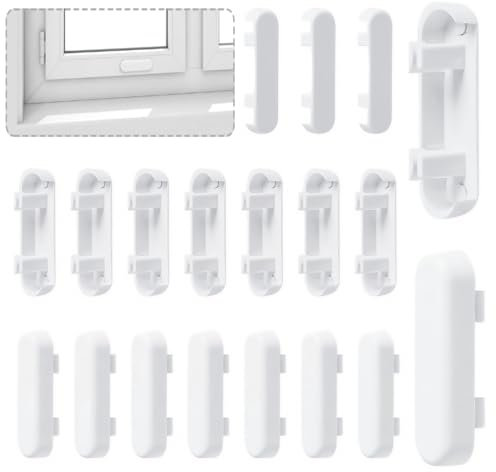 Aernajialin 30pcs Window Sill Cover, Upvc Window Sill End Caps Trickle Vents Covers For Upvc Windows,Weep Hole Covers Replacement Drainage Caps