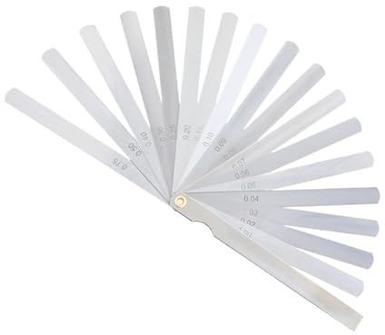 Spessimetro 1 pz 150A17 Spessimetro Sonde Metriche for Gap Copriletto Lame Strumenti di Misura Candela Set Foglia di Riempimento Spessore