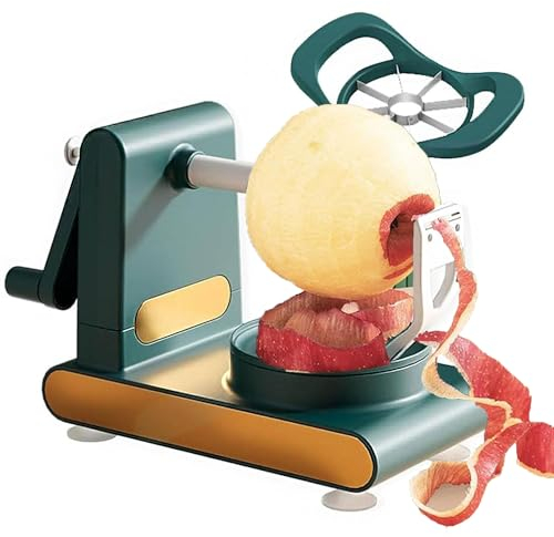 RUVE Outinget Peeler, Multi-fruit Automatic Peeler, Home Essentials Multi-fruit Peeler, Multi-fruit Peeler, Apple Peeler Slicer, Stainless Steel Fruit and Vegetable Peeler