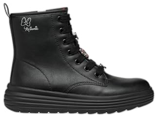 Geox J PHAOLAE Girl C Ankle Boot, Black, 33 EU