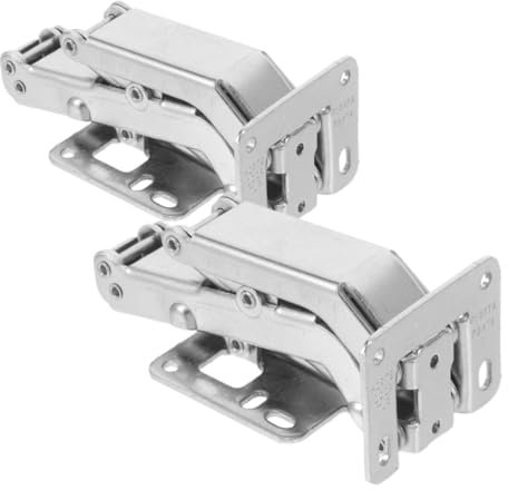 ANDRESLAD 2stücke Verdecktes Türscharnier Aus Kaltgewalztem Stahl Mechanismus Für Unsichtbare Innentürbeschläge Tragfähig Für Schwere Türen Geeignet Für Brandschutztüren Und