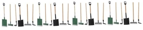 ibasenice 8sätze Mini Gartenwerkzeug Für Puppenhaus Aus Resin Und Dekorative Gartenaccessoires Für Miniatur Landschaften Und Projekte