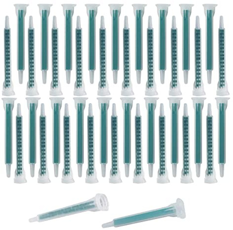 Quystetes Lot de 40 buses mélangeuses électrostatiques en époxy 50 ml (rapport 1:1/1:2) 16 éléments