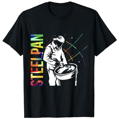 Steelpan Musique Art | Caraïbe Drum Angleterre T-Shirt