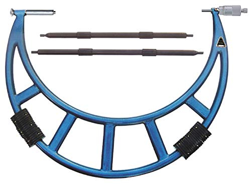 MIB Bügelmessschraube Mikrometer großer Messbereich 300-1000 mm zur AUSWAHL: 500-600 mm