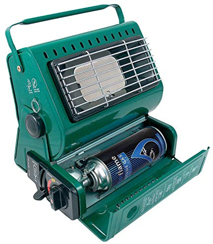 1.3kW Butane Gas Portable Gas Heater | Compact And Lightweight | Temperature Control And Built-in Ignition | Swivel Body | 1.3kW Output Ceramic Burner | Gas Canisters Not Included | Ideal For Camping