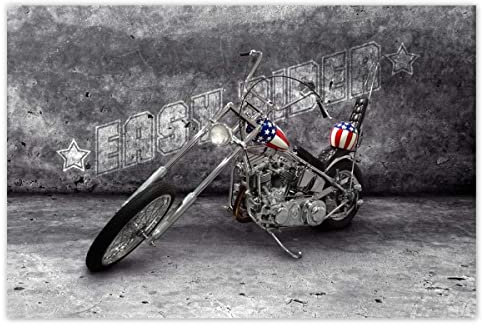 H757 Foto-Poster, Motiv: Easy Rider, 60 x 40 cm