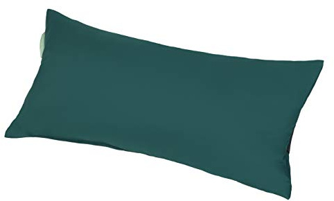 Gardenista Outdoor Sonnenliege Nackenstützkissen | Wasserabweisendes Garten Patio-Möbel Kopfkissen | Hypoallergen | Bequem und robust mit sicherem rutschfreiem Gurt | Leicht zu reinigen (Grün)