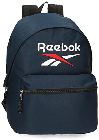 Reebok Boston School Sac à Dos 15.6 Bleu 31x44x17.5 cms Polyester 23.87L