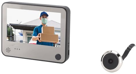 High Impact Plastic, Giant Screen Door Viewer 180 Degree Chrome Door Viewer Solid Brass 220 Degree Door Viewer