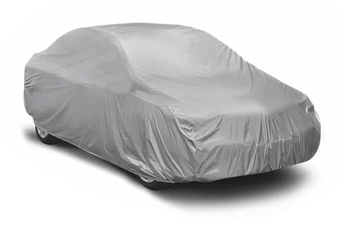 Auto Schutzhülle Vollgarage Autoabdeckung Universal Grau 470x190x155