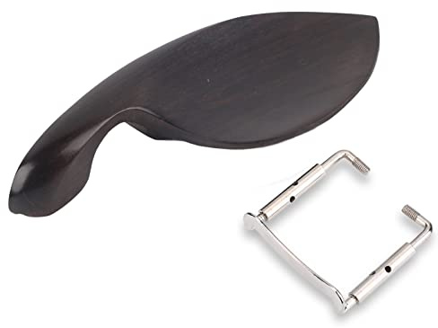 Supporto per Mentoniera per Violino, Culla in Legno di Ebano con Design Ergonomico, Rende Comodo Suonare, Adatto per Violino 4/4