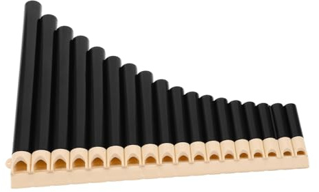 Panflöte 16 Röhren für Anfänger und Unterricht im Schulmusikprogramm | Abs Material, Tragbar für Lernen und Auftritte, Traditionelle Chinesische Bauart für Schüler und Bands