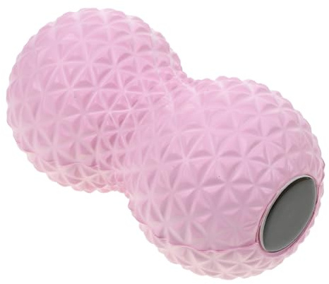 CALLARON Peanut Massage Ball Double Pack Pink Starlight Muscle Roller for Neck and Foot Acupuncture Point Therapy, Deep Tissue Massage Ball for Fascia Release and Body Relaxation
