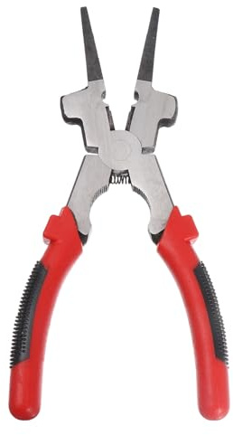 HONITANO Pinza Saldatura Multifunzione in Acciaio con Manico Isolato Antiscivolo Morsetto per Riparazione Ugelli e Uso Domestico Resistente e Confortevole