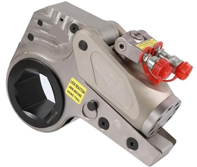 JOXLOVER Chiave dinamometrica, Gamma di coppia 232-2328 Nm Chiave dinamometrica idraulica cava in lega Al-ti Utilizzo 'azionamento a pompa elettrica per auto e moto